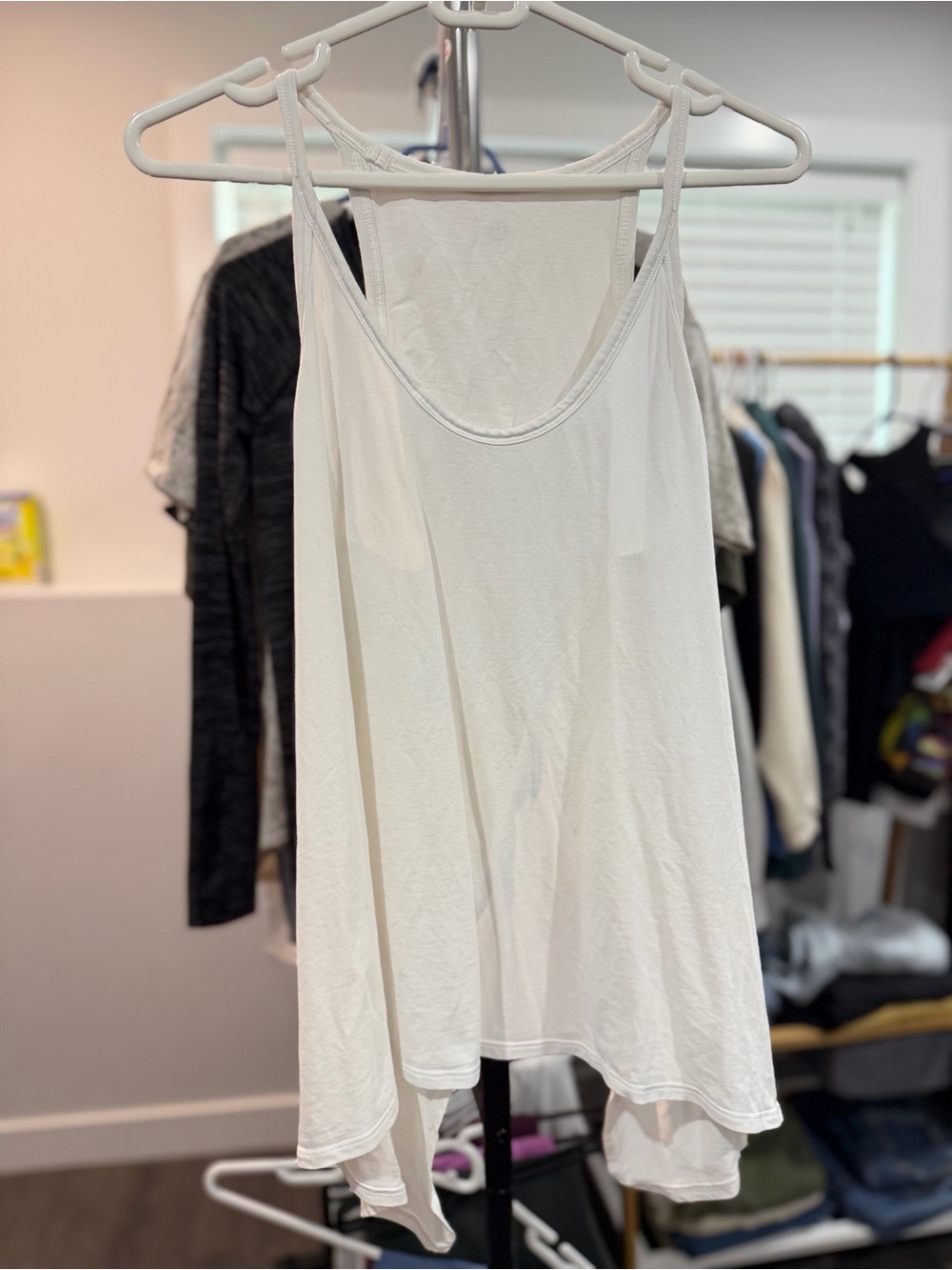 Lululemon | White Tank Top open back | S - Picture 3 of 3